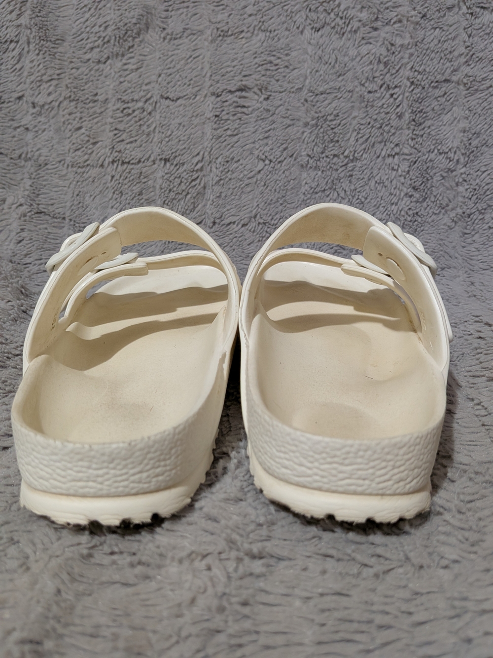 Birkenstock White Slip-On Sandals Size 39EU - Picture 8 of 8